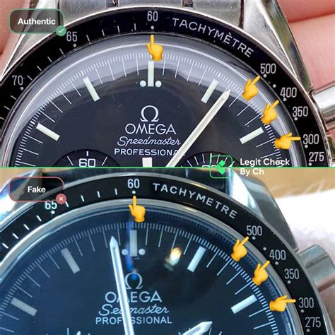 how to spot a fake omega moon watch|omega watch markings.